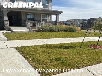 Lawn Cutin Aurora,80018,Lawn Mowing by Sparkle Cleannn, work completed in Dec , 2025
