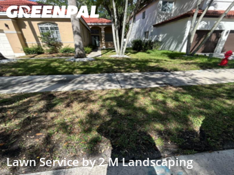 Yard Management in Weston, 33326, Grass Services by 2 M Landscaping, work completed in Nov , 2025