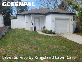 Lawn Cutin Sanford,32771,Lawn Maintenance by Kingsland Lawn Care, work completed in Feb , 2026