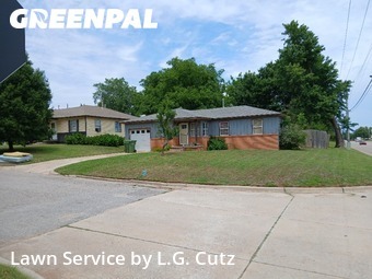 Lawn Cutin Yukon,73099,Yard Cutting by L.G. Cutz, work completed in Jun , 2026