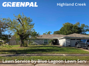 Lawn Maintenancein Katy,77449,Lawn Service by Blue Lagoon Lawn Serv, work completed in Dec , 2025