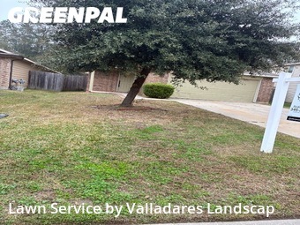 Lawn Cuttingin Conroe,77303,Grass Cut by Valladares Landscap, work completed in Jan , 2026