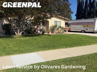 Lawn mowing work completed in Simi Valley, CA