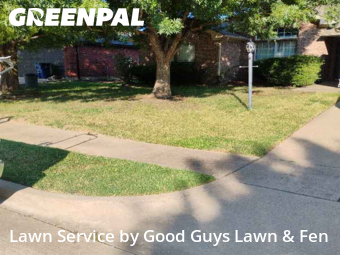 Lawn Mowing Servicein Burleson,76028,Yard Cutting by Good Guys Lawn & Fen, work completed in Jan , 2026