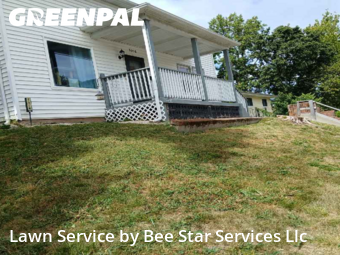 Lawn Mowing Servicein Affton,63123,Lawn Maintenance by Bee Star Services Llc, work completed in Feb , 2026