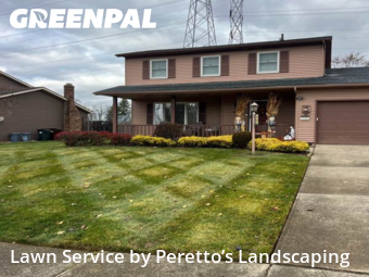 Mowing Services in Parma, 44134, Lawn Maintenance by Peretto’s Landscaping, work completed in Dec , 2025