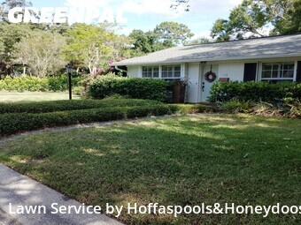 Lawn Mowingin Tampa,33618,Grass Cut by Hoffaspools&Honeydoos, work completed in Jun , 2026