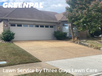 Lawn Carein Arlington,38002,Lawn Service by Three Guys Lawn Care, work completed in Dec , 2025