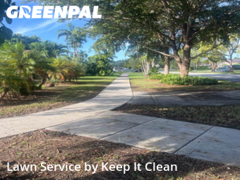 Lawn Mowing Servicein Kendall,33176,Lawn Cut by Keep It Clean, work completed in Nov , 2025