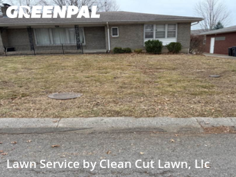 Front Yard Mowing in Blue Springs, 64015, Lawn Cutting by Clean Cut Lawn, Llc, work completed in Dec , 2025