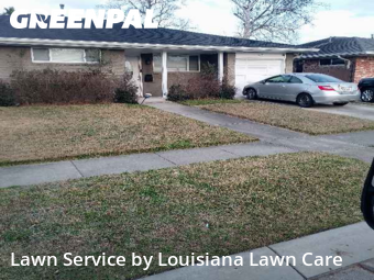 Landscaping Installation Metairie,70006,Landscaping Maintenance by Louisiana Lawn Care , work completed in Feb , 2026