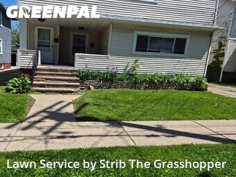 Lawn Cutin Lakewood,44107,Grass Cutting by Strib The Grasshopper, work completed in Jul , 2026
