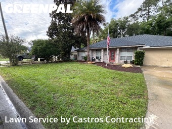 Lawn Mowingin Orange Park,32065,Grass Cut by Castros Contracting , work completed in Jun , 2026