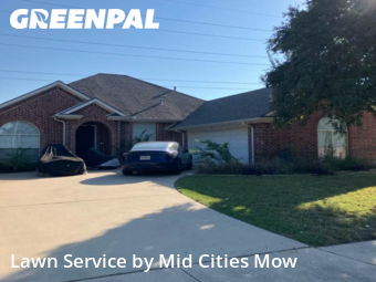 Lawn Cuttingin North Richland Hills,76182,Lawn Mow by Mid Cities Mow, work completed in Dec , 2025