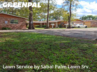 Weekly Mowing in Oakland Park, 33309, Yard Management by Sabal Palm Lawn Srv., work completed in Dec , 2025