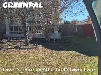 Lawn Carein Cibolo,78108,Grass Cut by Affordable Lawn Care, work completed in Jan , 2026