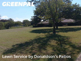 Garden Trimming in Sachse, 75048, Lawn Cutting by Donaldson's Patios, work completed in Nov , 2025