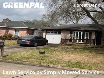Lawn Cuttingin Friendswood,77546,Grass Cutting by Simply Mowed Service, work completed in Jul , 2026