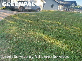 Lawn mowed in Lowell, 28098