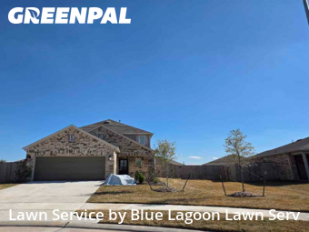 Lawn Maintenancein Rosenberg,77471,Lawn Cutting by Blue Lagoon Lawn Serv, work completed in Feb , 2026