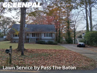 Lawn Cutin Marietta,30066,Yard Cutting by Pass The Baton, work completed in Nov , 2025