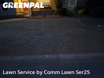 Backyard Mowing in Greenville, 29617, Backyard Mowing by Comm Lawn Ser25, work completed in Dec , 2025