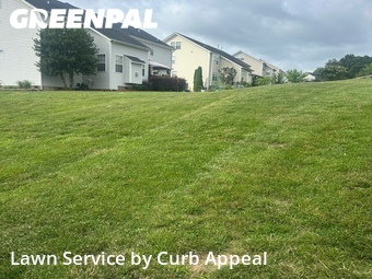 Lawn mowed in Harrisburg, 28075