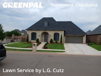 Lawn Mowingin Oklahoma City,73142,Lawn Care by L.G. Cutz, work completed in Jun , 2026