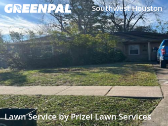 Lawn Servicein Bellaire,77401,Lawn Service by Prizel Lawn Services, work completed in Jan , 2026