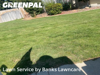 Front Yard Mowing in Eagle, 83616, Yard Grooming by Banks Lawncare, work completed in Nov , 2025