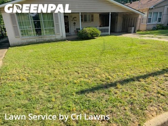 Lawn mowed in Tyler, 75701