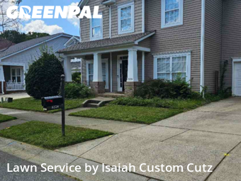 Grass Cutin Huntersville,28078,Lawn Mowing by Isaiah Custom Cutz, work completed in Dec , 2025