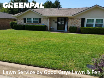 Lawn Carein Hurst,76054,Lawn Mow by Good Guys Lawn & Fen, work completed in Nov , 2025