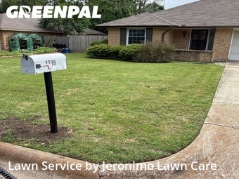 Lawn Care Servicein Benbrook,76126,Lawn Mowing Service by Jeronimo Lawn Care , work completed in Jun , 2026