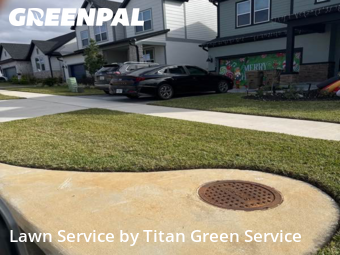 Yard Mowingin Clermont,34711,Lawn Cutting by Titan Green Service, work completed in Dec , 2025