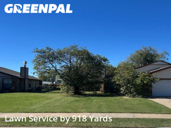 Yard Care in Owasso, 74055, Lawn Care by 918 Yards, work completed in Nov , 2025