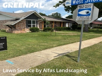 Lawn Cutin Richardson,75080,Lawn Service by Alfas Landscaping, work completed in Jun , 2026