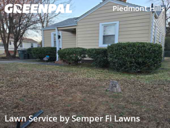 Lawn mowed in Greensboro, 27403