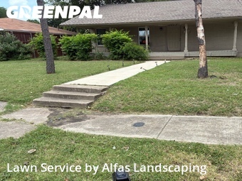 Affordable Landscaping In Dallas,75243,Landscaping Installation by Alfas Landscaping, work completed in Jun , 2026
