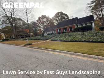 Yard Care in Woodstock, 30066, Grass Care by Fast Guys Landscaping, work completed in Dec , 2025