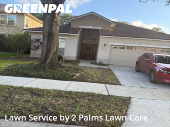 Yard Mowingin Oviedo,32765,Lawn Care Service by 2 Palms Lawn Care, work completed in Nov , 2025