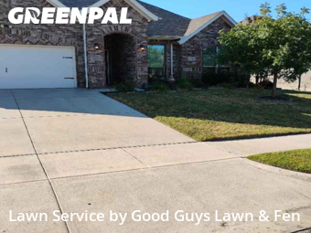 Lawn Maintenancein Burleson,76028,Grass Cut by Good Guys Lawn & Fen, work completed in Nov , 2025