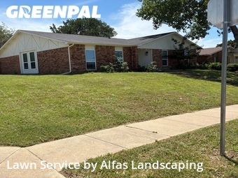 Lawn Cutin The Colony,75056,Lawn Service by Alfas Landscaping, work completed in Jun , 2026