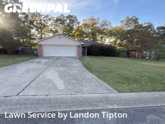 Grass Cutting in Conway, 72034, Landscaping Maintenance by Landon Tipton, work completed in Nov , 2025
