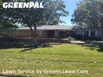 Yard Mowing in Tulsa, 74136, Grass Cutting by Greens Lawn Care, work completed in Nov , 2025
