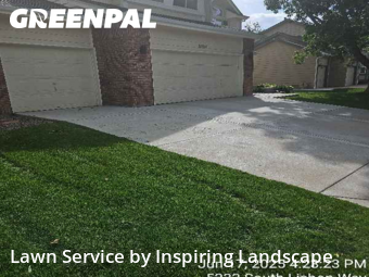 Lawn Care Servicein Centennial,80015,Lawn Mowing by Inspiring Landscape, work completed in Nov , 2025