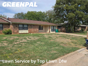 Yard Cuttingin Denton,76209,Yard Mowing by Top Lawn Dfw, work completed in Jan , 2026