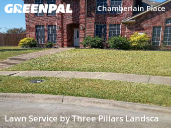 Grass Cuttingin Mesquite,75149,Lawn Service by Three Pillars Landsca, work completed in Dec , 2025