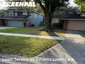 Lawn Maintenancein Winter Springs,32708,Lawn Cutting by 2 Palms Lawn Care, work completed in Dec , 2025