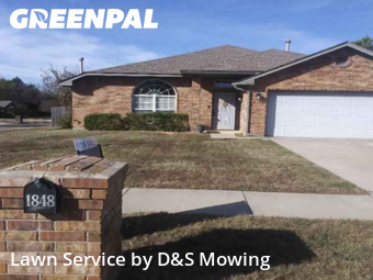 Lawn Mowingin Norman,73071,Yard Mowing by D&S Mowing, work completed in Jan , 2026